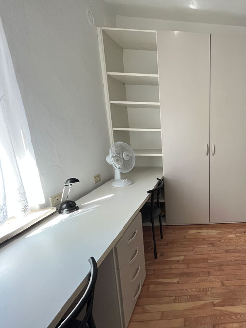 Stanza zona studio